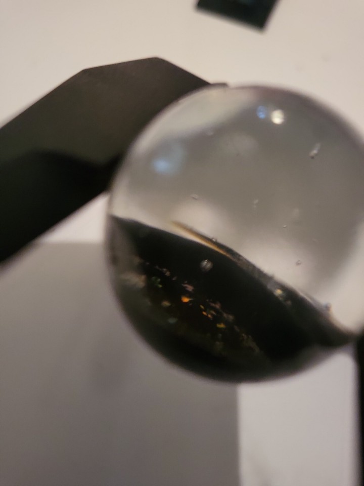 25.3mm Rare Galaxy Vortex Handmade Art Glass Galaxy Marble Ball Large