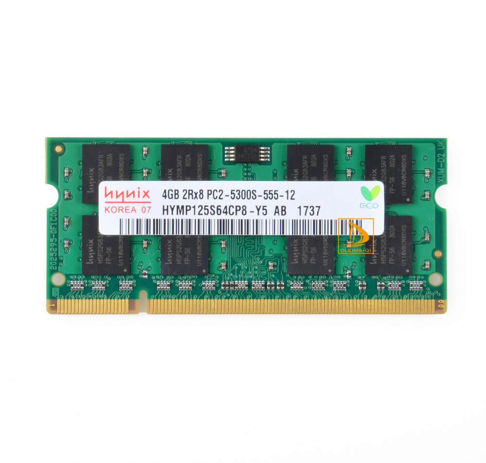 Hynix 1pcs 4GB 2Rx8 PC2-5300S DDR2 667Mhz 200Pin RAM Memory Laptop