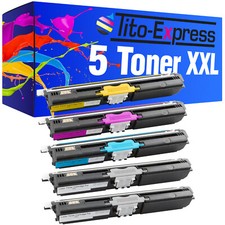 Farbset 5x Toner XL PlatinumSerie für Epson Aculaser CX16NF