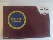 SCRABBLE RETRO 1949 EDITION HASBRO 2014 COMPL...