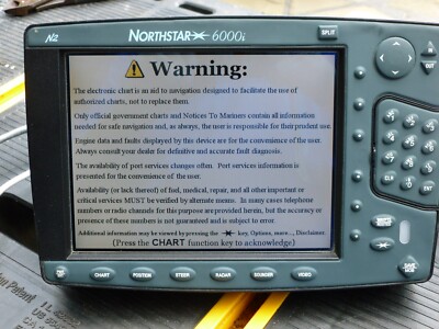Northstar 6000i 6P8 8.4'' Color GPS FishFinder Radar Multifunction Chartplotter