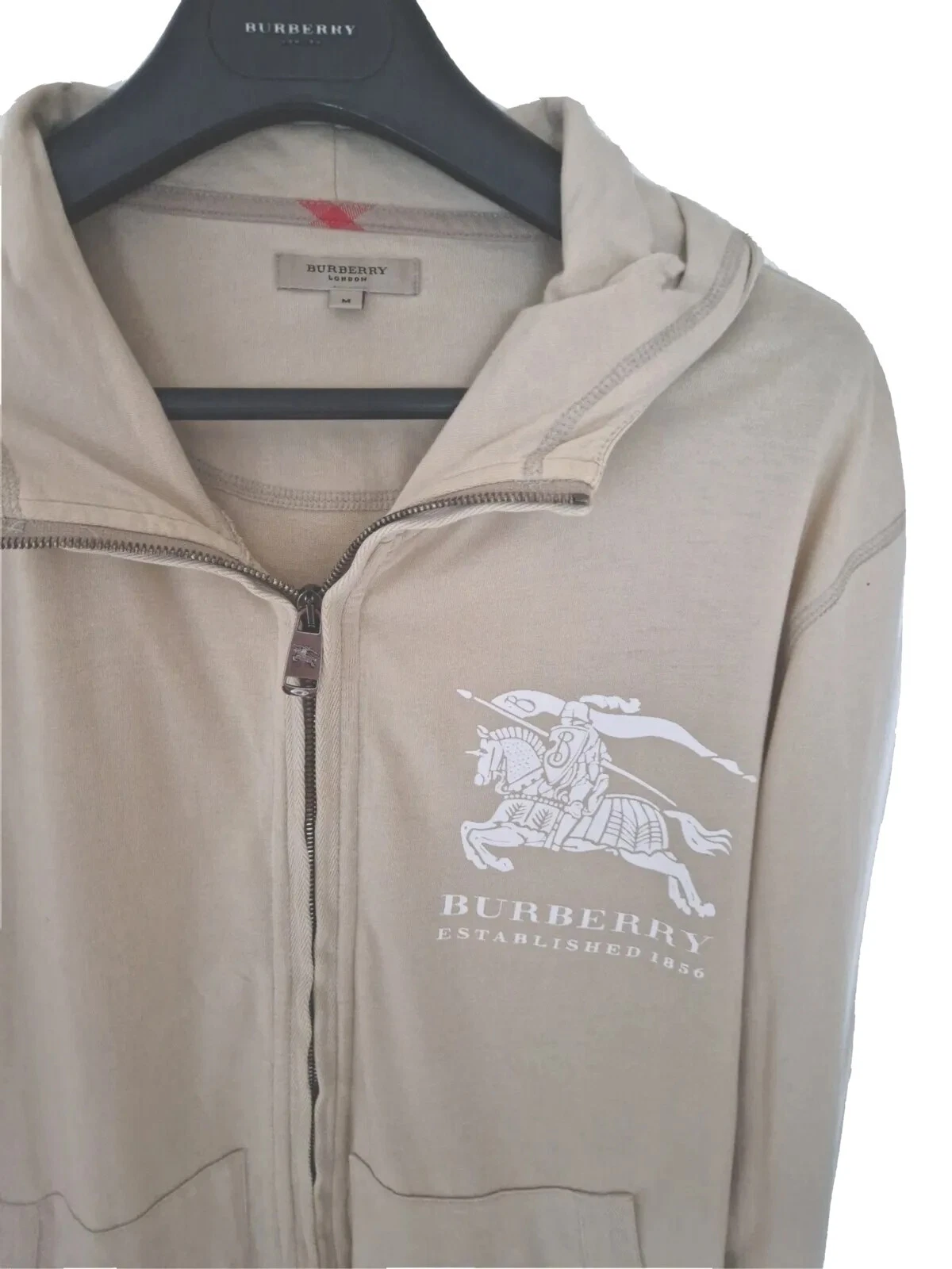 Maglione maglione felpa felpa con cappuccio uomo BURBERRY LONDON. Taglia media. Prezzo consigliato £725