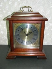 Howard Miller Medford 0329256 Mantel Quartz Clock With Dual Chime Cherry Wood