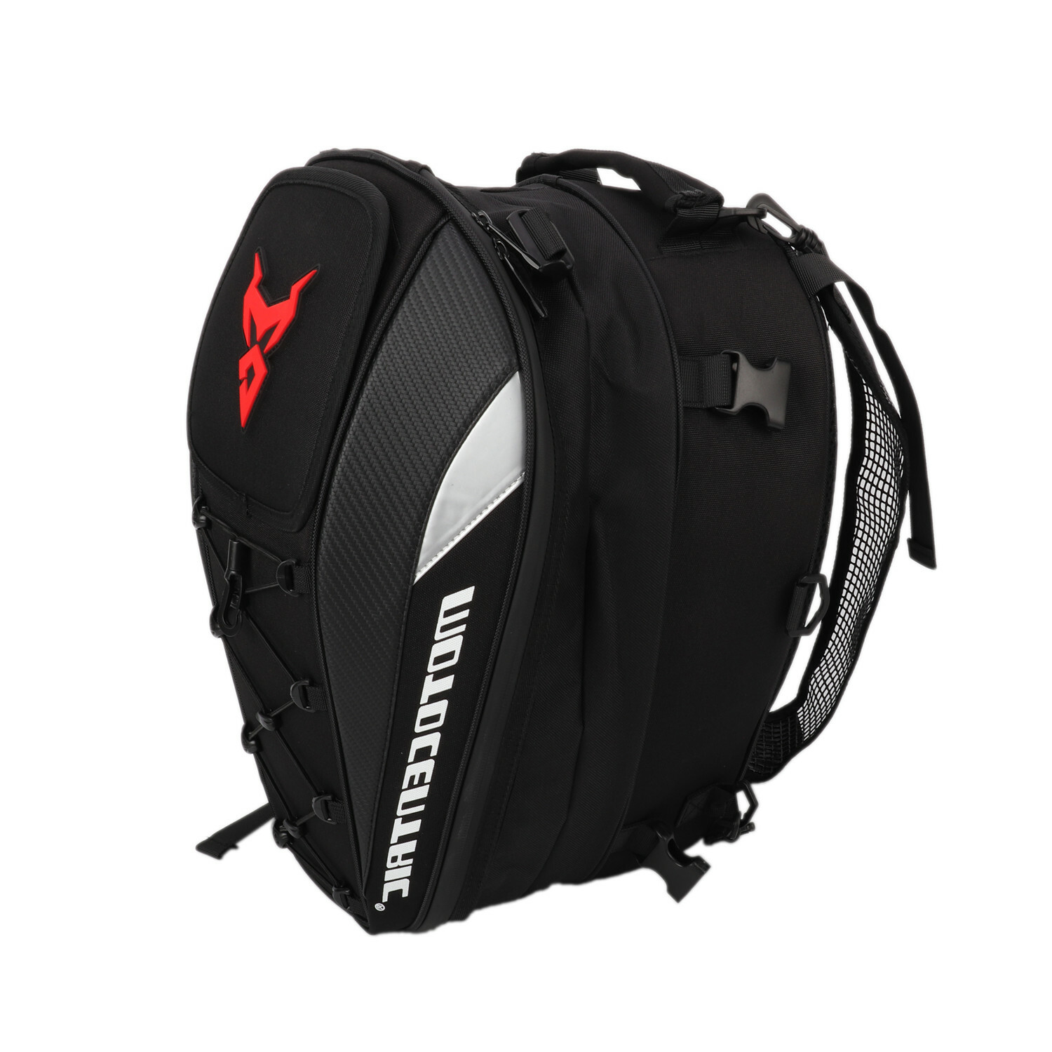 Motorcycle Bag Waterproof Rider Backpack Moto Tail Bag Reflective Rear