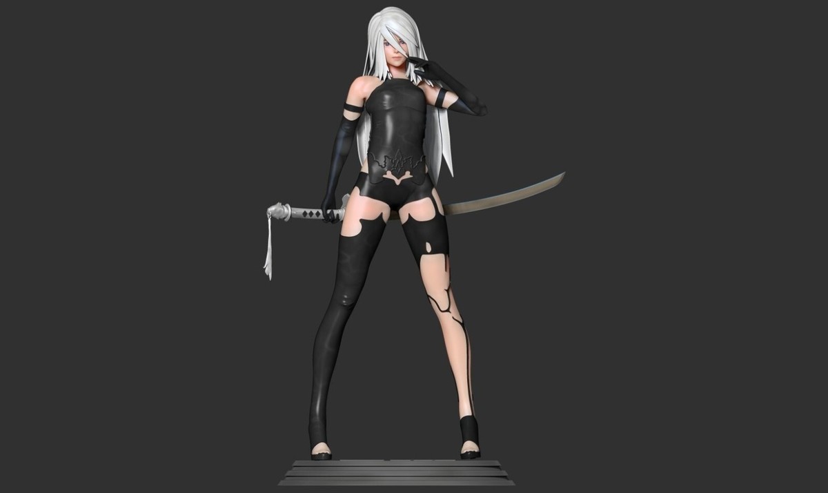1/12th, 1/10th, 1/8th or 1/4 Scale Nier Automata A2 Version 2