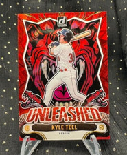 Kyle Teel - #50/99 - RED XPLOSION - 2024 Panini Donruss - UNLEASHED - 9