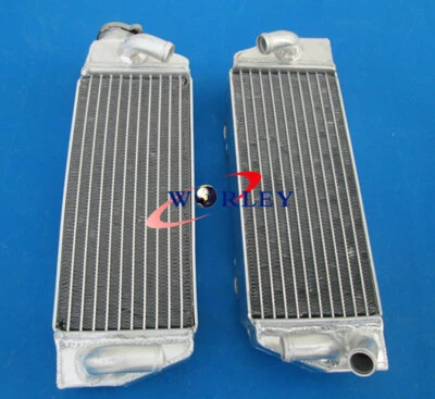 L+R Aluminum Radiateur Pour KTM 250/300/380 EXC/MXC/SX 1998-2003 1999 2000 2001 - Photo 1/4
