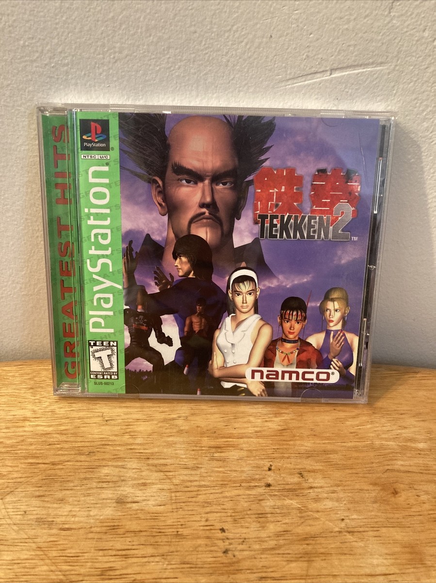 Tekken 2 Greatest Hits Game Sony PlayStation 1 Complete Tested