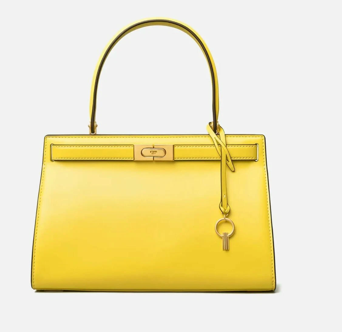 Tory Burch Lee Radziwill Petite Bag in Yellow Leather ref.324933