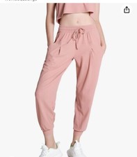 Women's Pants Lightweight Moisture Wick Running Sweatpants Pockets NWT Medium