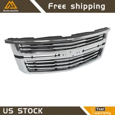 For Chevrolet Tahoe/Suburban 2015-2020 Front Upper Grille Grill Chrome 22936489