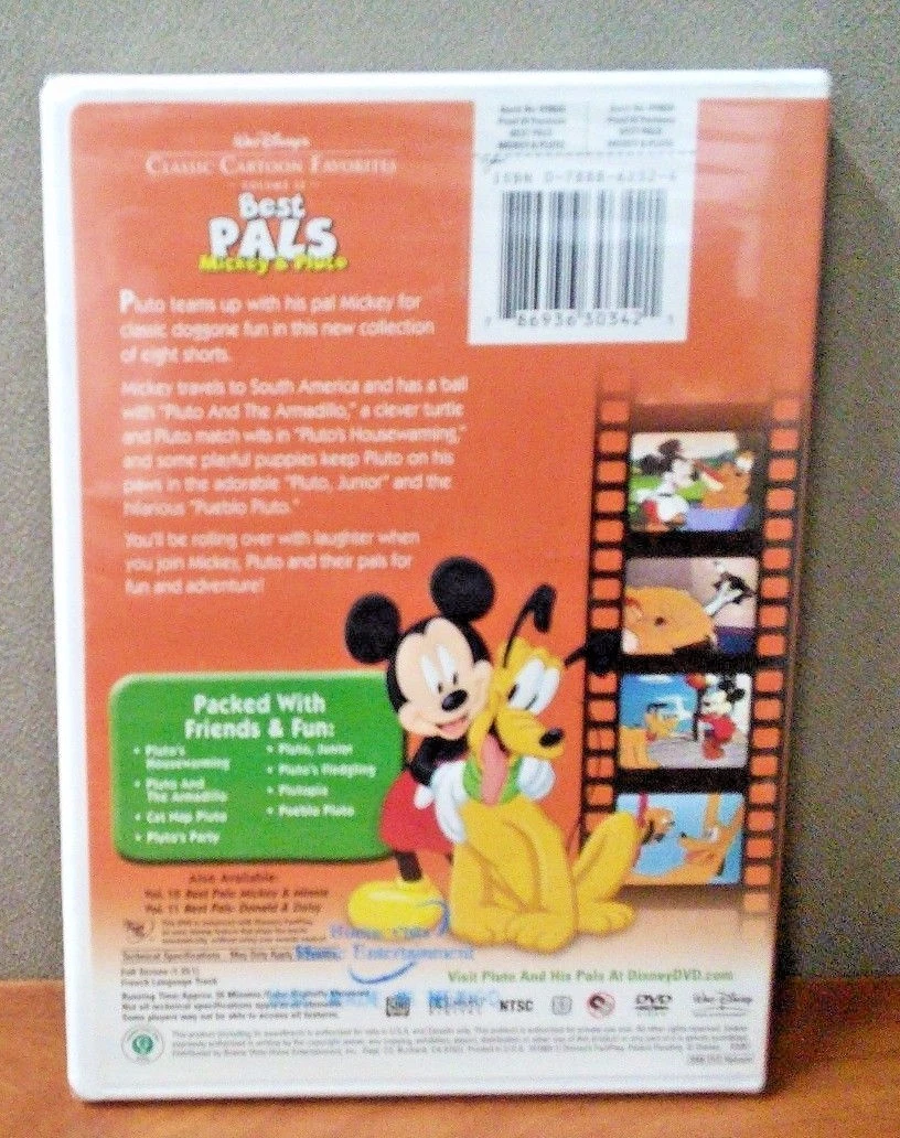 Disney:Classic Cartoon Favorites Vol 12 - Meilleurs amis - DVD Mickey & Pluton N ディズニー Mickey Shorts Collection vol.1,2