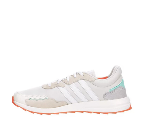 Adidas Neo Womens WMNS Retrorun 'White Signal Coral' Chalk White/Cloud  White/Signal Coral EH1858 | KICKSCREW