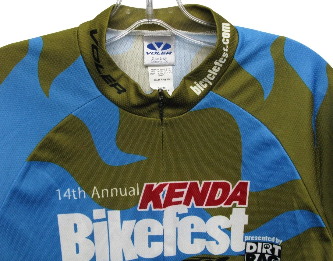 voler kenda bikefest camo racing cycling shirt