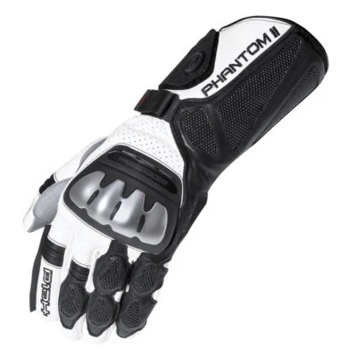 Held Phantom 2 Handschuh Größe 6 Sport Racing Leder Handschuhe schwarz weiss - Bild 1 von 2