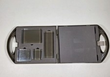 Stampin Up CLEAR ACRYLIC STAMP BLOCKS Complete Set 9 Blocks Plus Carrying Case