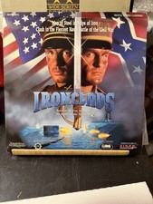 IRONCLADS Laserdisc LD VG CONDITION VERY RARE Civil War North South Hard To Find