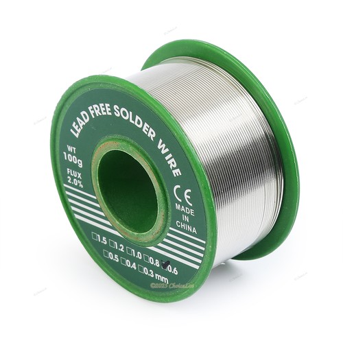 Lead-Free Rosin Core Flux Solder Wire Sn99.3Cu0.7 100g/3.5oz Diameter 0.6mm - Picture 5 of 7