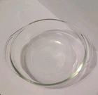 Vintage Pyrex #023 Clear Glass Bowl 1.5qt Baking Round 8" Casserole Dish