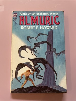 1964 ALMURIC Robert E Howard VGC+ Ace book Paperback 1st Print Edition PB CONAN