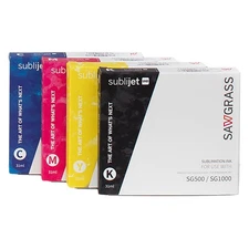 Sublimation Ink Cartridge 4-Pack - Black, Cyan, Magenta, Yellow - for SG500