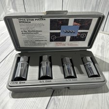 New 4 Piece Stud Puller Set With Storage Case 14 516 38 716