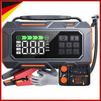 Starthilfe Powerbank 8000A 26800Mah Mit Kompressor 160PSI Notfall Kit Auto