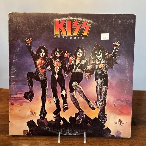 Kiss Destroyer Vinyl Record 1976 Santa Maria First Pressing VG+