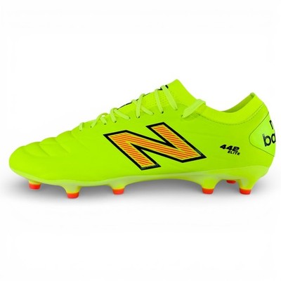 New Balance 442 Elite FG v2 Hi-lite Energy Yellow Men's Soccer Cleats MS41FEF2