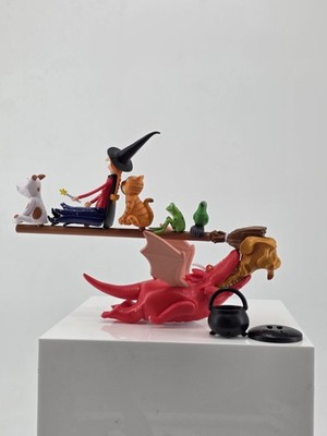 Zimmer auf dem Besen Julia Donaldson, Axel Scheffler Figuren Konvolut