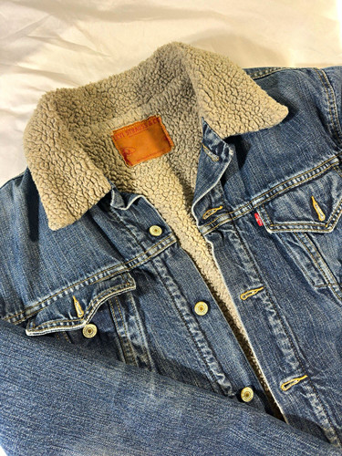 Levi's, Levi's 1990s Made in USA Sherpa Trucker Jacket