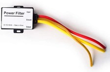 Car Power Filter EMI Noise Ground Loop Isolator Suppressor for Auto Stereo Audio