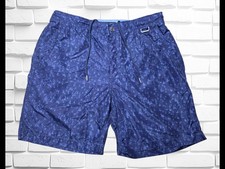 Peter Millar Collection Swim Trunks Shorts Mens Large Blue Sailboats AOP EUC