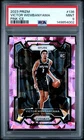 149854002 Victor Wembanyama 2023 Panini Prizm #136 Pink Ice Rookie RC PSA 9