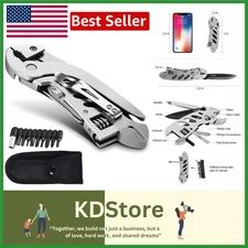 Compact 7-in-1 Stainless Steel Multitool Wrench