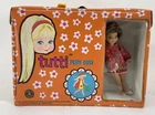 Vintage Mattel Tutti 1965 Play Case With Doll And Clothes