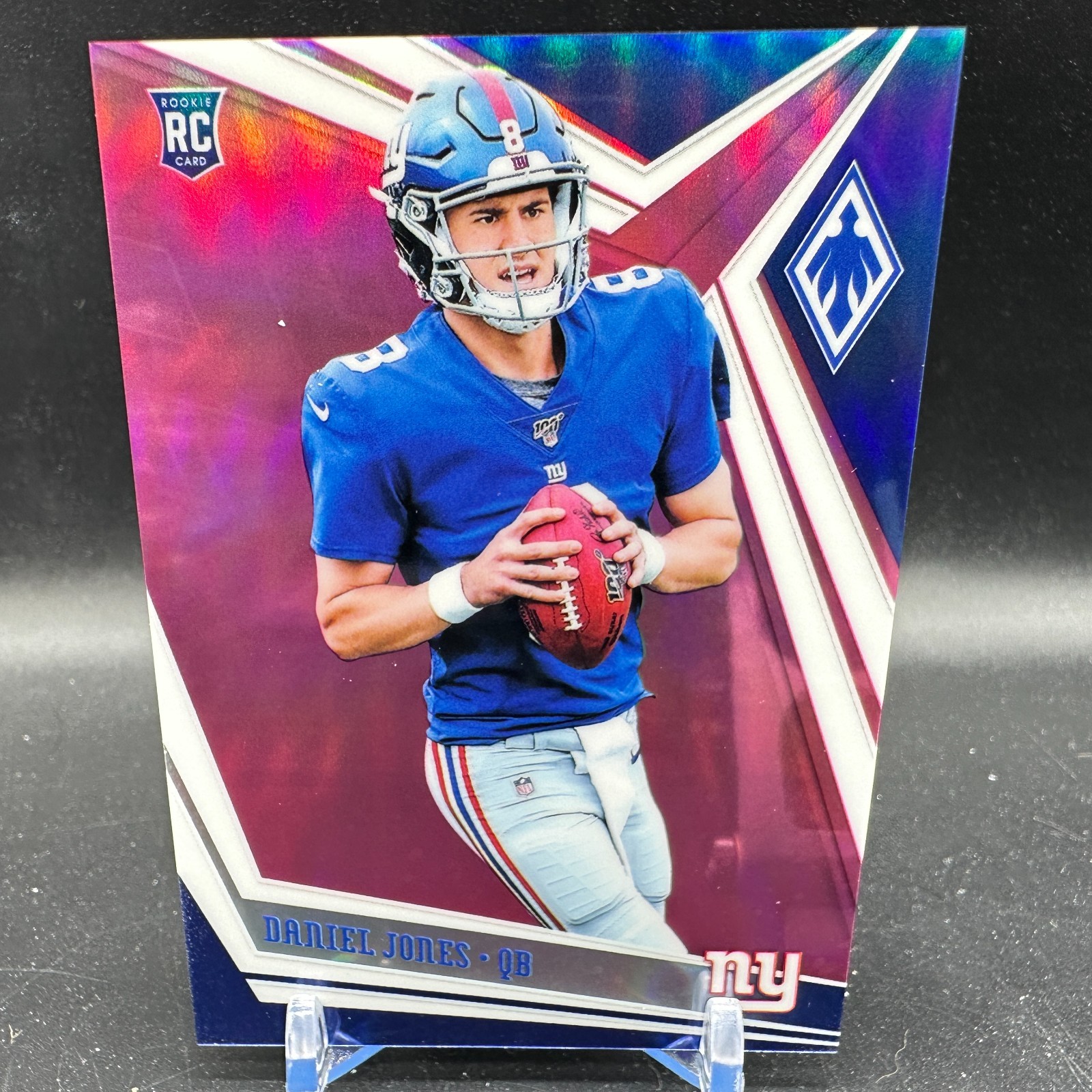 Daniel Jones Rookie Pink /199 2019 Panini Phoenix #102 (RC) Giants Colts