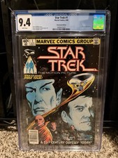 Star Trek #1 Newsstand CGC 9.4 Movie Adaptation