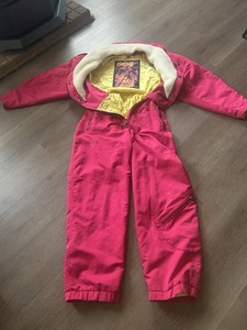 Women’s Vintage Head Skiwear Snowsuit Hot Pink 80S 90S ￼￼