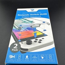 2-Pack Tempered Glass Screen Protector For Nintendo Switch Oled
