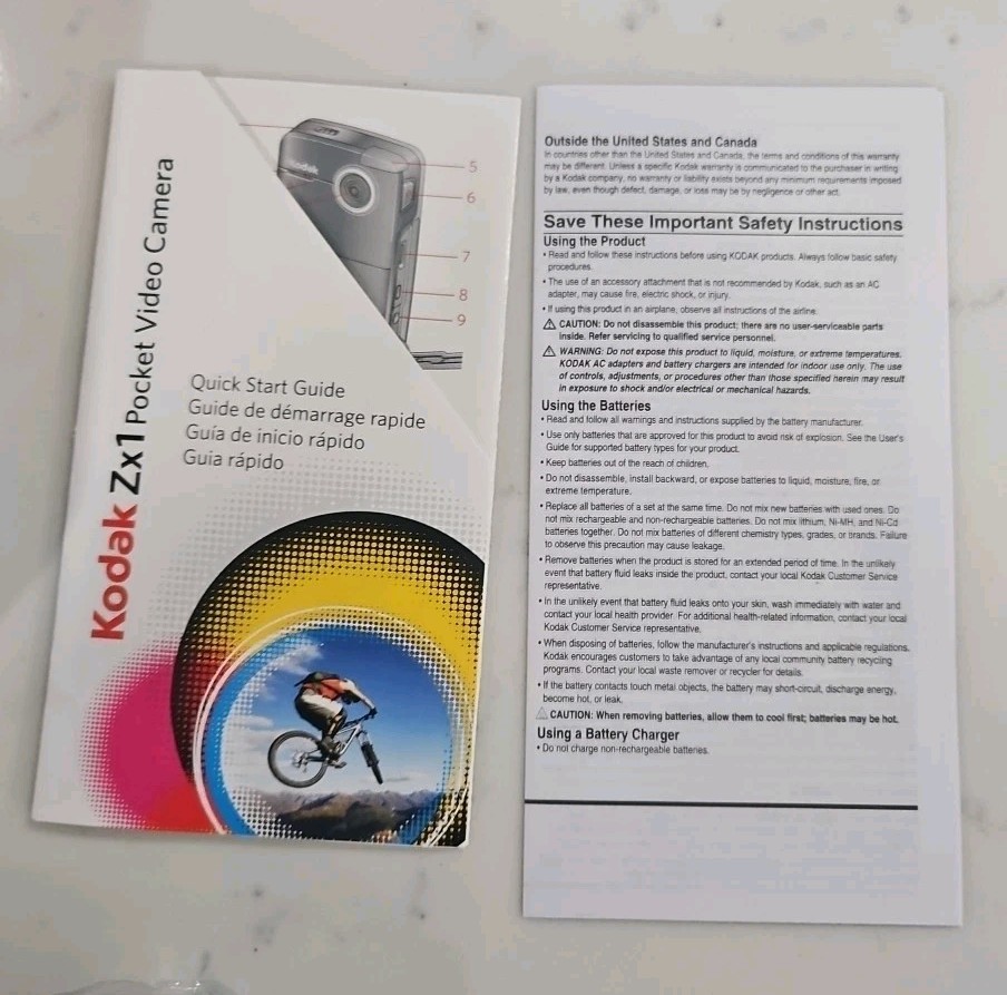 KODAK New Zx1 Pocket Video Camera NEW. | eBay