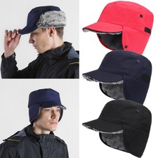 Winter Warm Windproof Hat for Men Women Ski Hunting Thermal Ear Flap Skull Cap