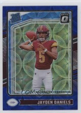 2024 Panini Donruss Optic Rated Rookie Blue Scope Prizm Jayden Daniels #248 1ir6