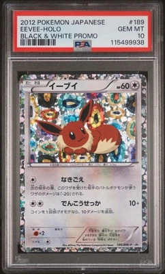 【PSA6】2012 イーブイ プロモ イーブイコレクション #189 Spec Details