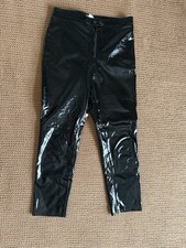 Shiny Fake Leather H M Pants