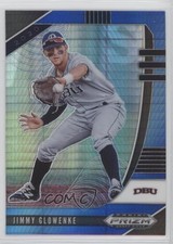 2020 Panini Prizm Draft Picks Blue & Carolina Hyper Jimmy Glowenke #PDP68 4xw