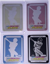 2025 Leaf Vivid Baseball James Tibbs Monochrome Printing Plate 1/1 Set