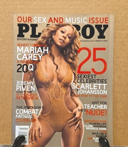 March 2007 Playboy Magazine - Mariah Carey eBay
