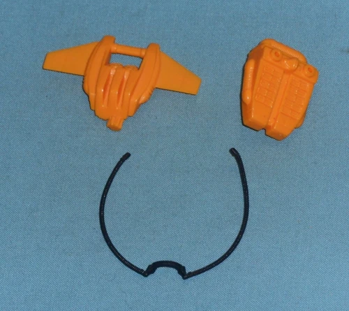G.I. GI JOE gijoe WET SUIT WEAPONS PARTS LOT incl. air hose mouthpiece FREE SHIP