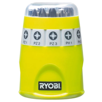 Ryobi Bit-Set 10Tlg RAK10SD Universal Bits Schrauber Set Profi